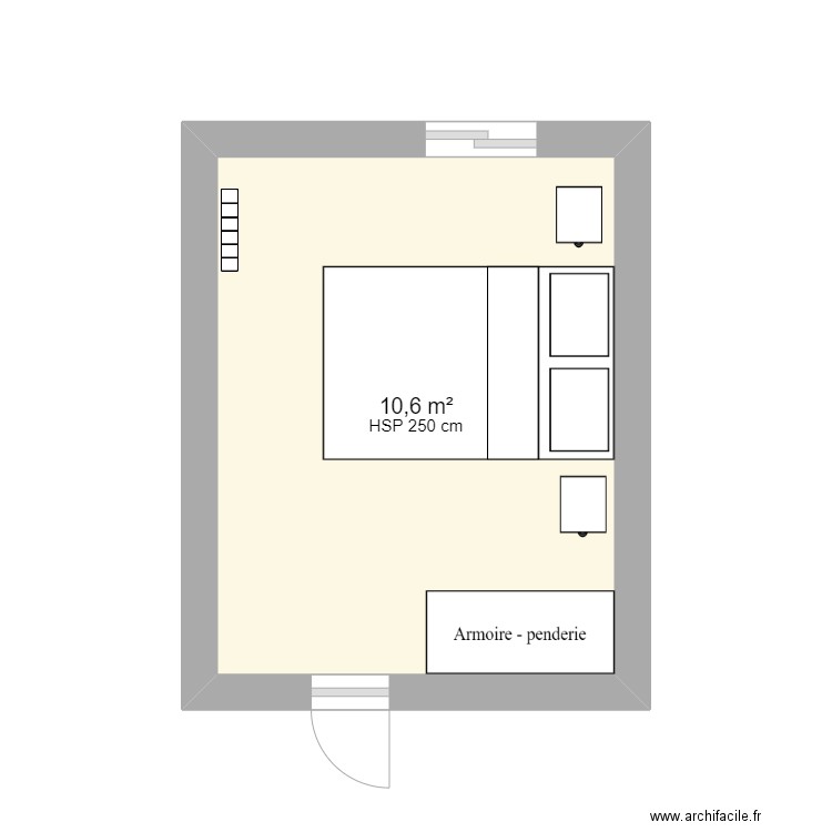 plan chambre 1. Plan de 0 pièce et 0 m2