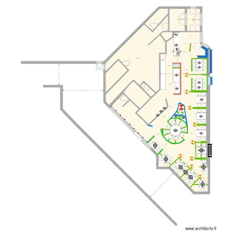 Restaurant Sushi World 20190207. Plan de 0 pièce et 0 m2