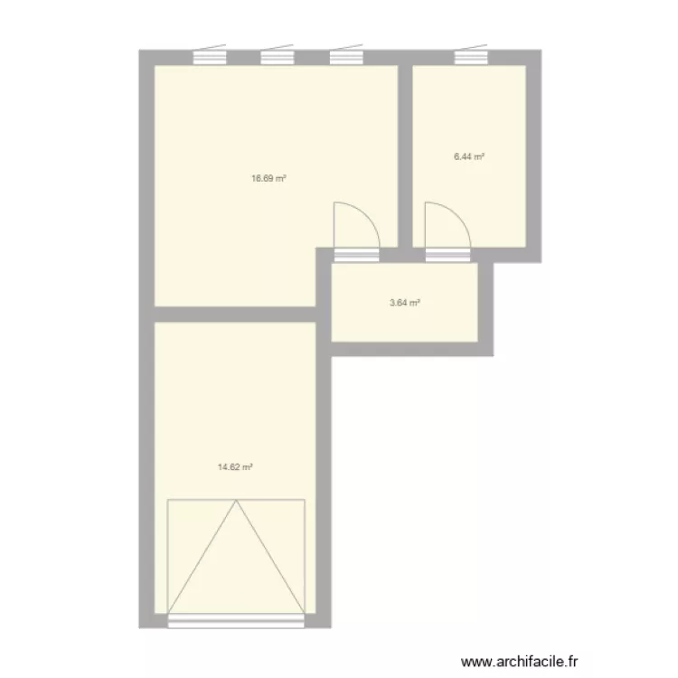 bas garage. Plan de bas garage. Plan de