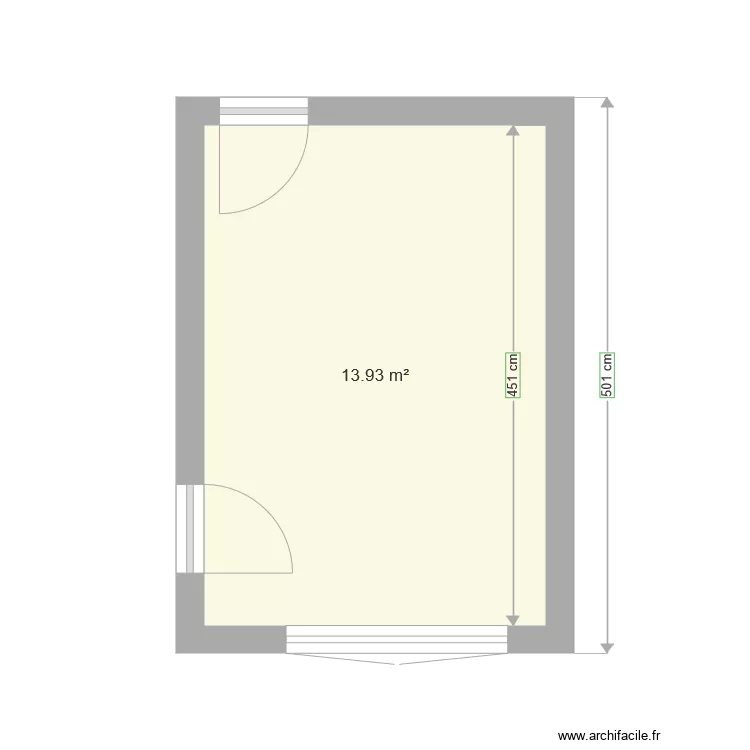 CUISINE BUISSON BIS. Plan de 