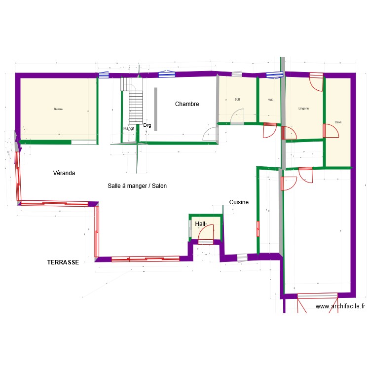 Ébauche 01. Plan de 0 pièce et 0 m2