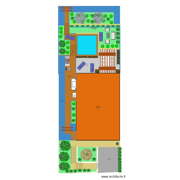 Plan exterieur V3 313x313 CR35. Plan de 0 pièce et 0 m2