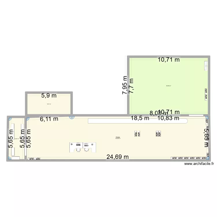 R&eacute;am&eacute;nagement du CDI. Plan de 