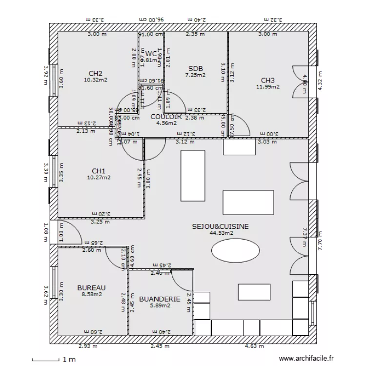 maison CLOS ALFREDO 2. Plan de maison CLOS ALFREDO 2. Plan de
