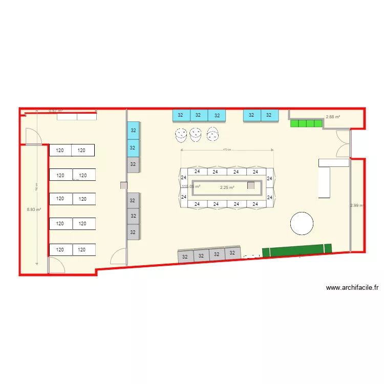 PLAN MAGASIN v4. Plan de 
