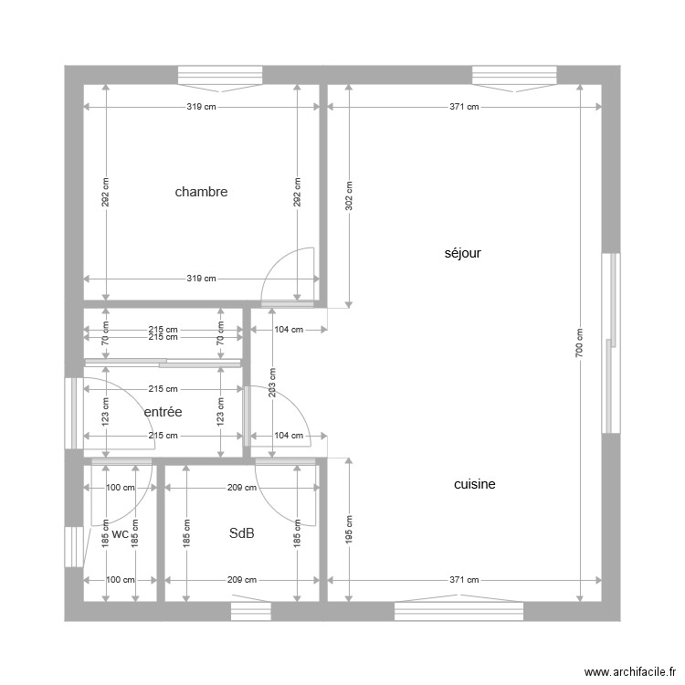 jeremy1RdC. Plan de 0 pièce et 0 m2