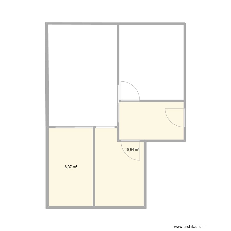 delage. Plan de 0 pièce et 0 m2