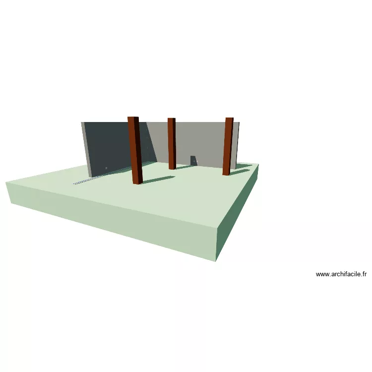 JYPoolHouse. Plan de 