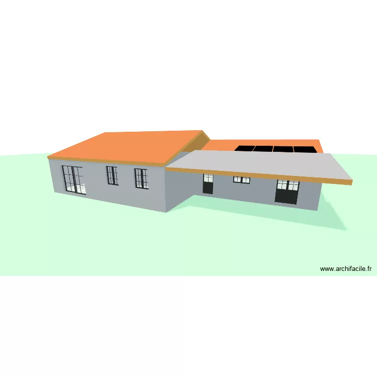 maison. Plan de maison. Plan de