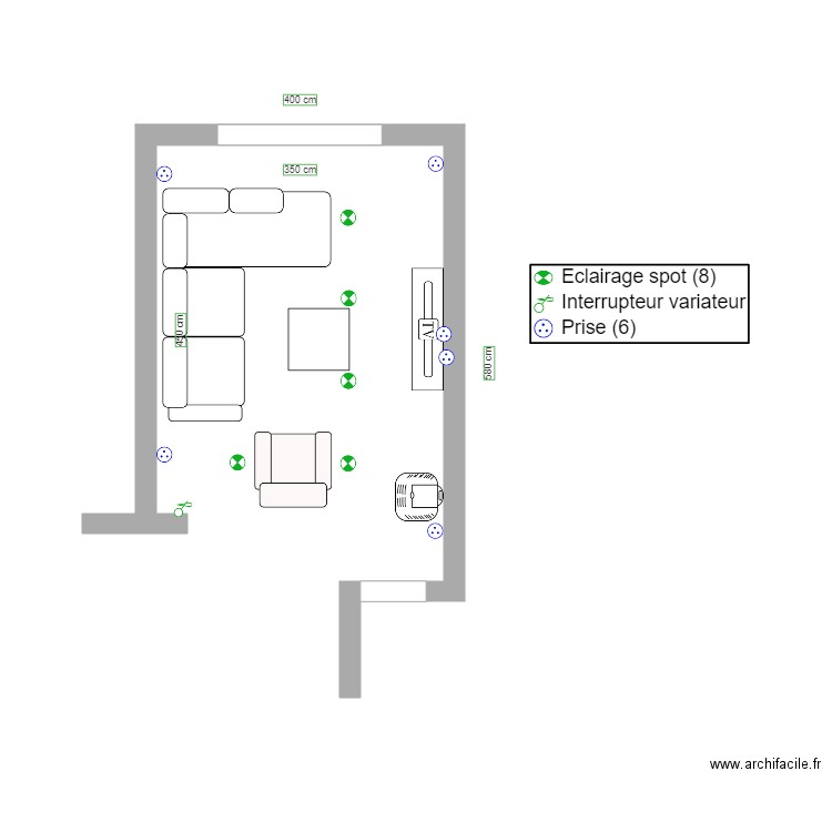 Extension 2. Plan de 0 pièce et 0 m2