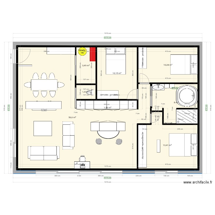 woody VF. Plan de 0 pièce et 0 m2