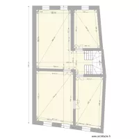 EDL 1&deg; etage  apr&eacute;s d&eacute;molitions
