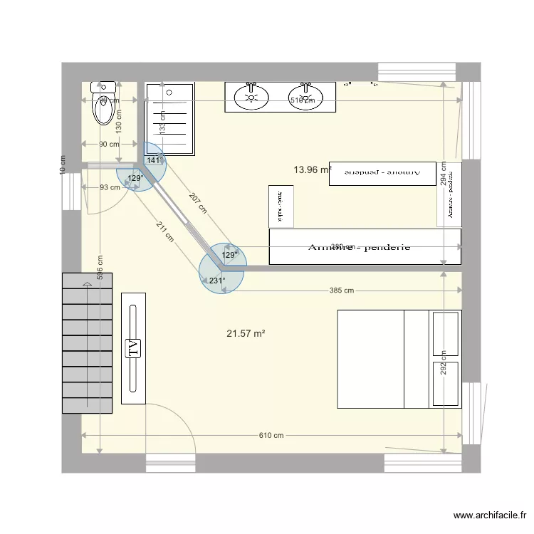 Suite parental. Plan de 