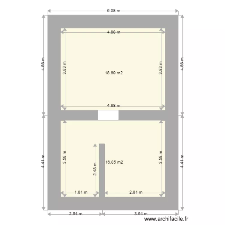 Cave Bollendorf le pont. Plan de 
