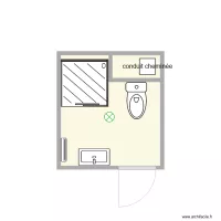 salle de douche 1er &eacute;tage GF