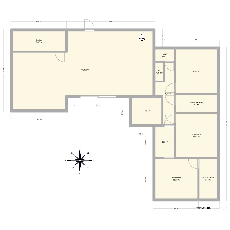 Dordogne 145 M2. Plan de 0 pièce et 0 m2