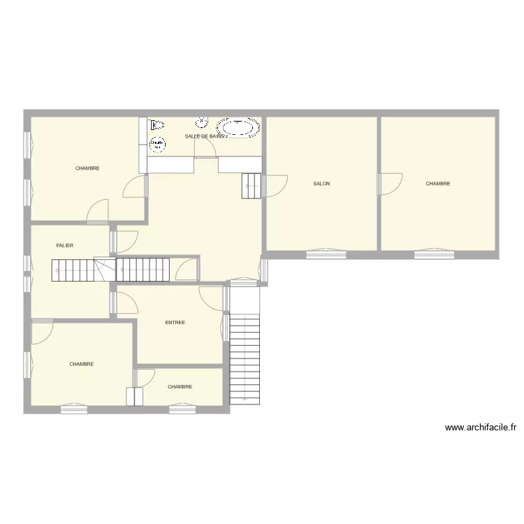 163 Hauptstross 2. Plan de 