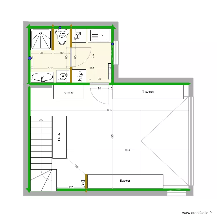 Atelier V03. Plan de 