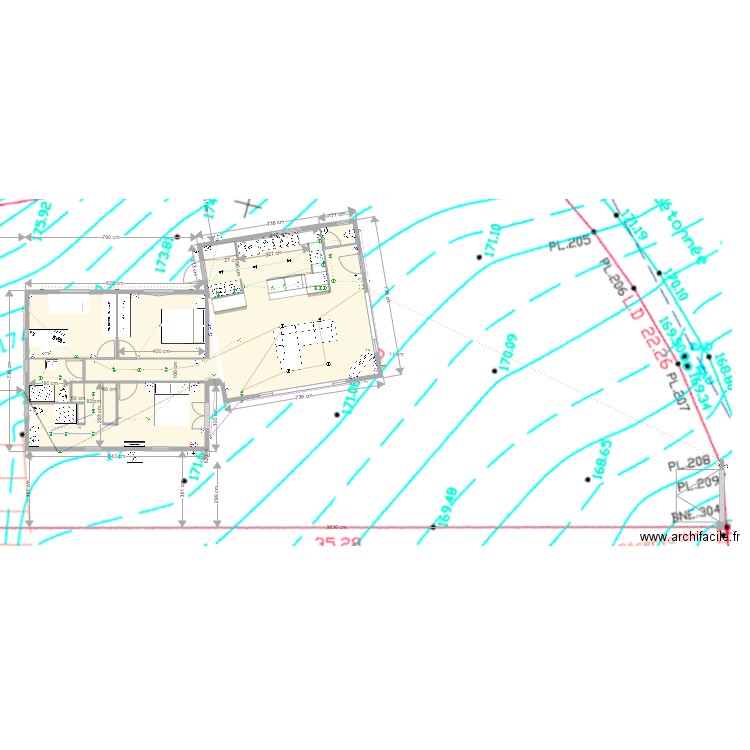 electriciteplomberietopo2. Plan de 0 pièce et 0 m2