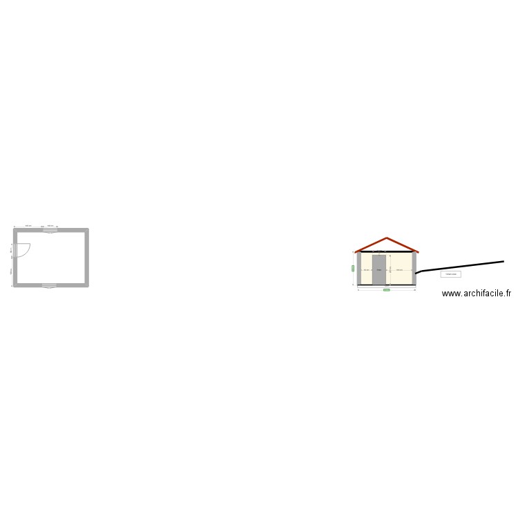 Abri 2. Plan de 0 pièce et 0 m2