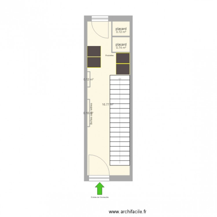 rdc . Plan de 0 pièce et 0 m2