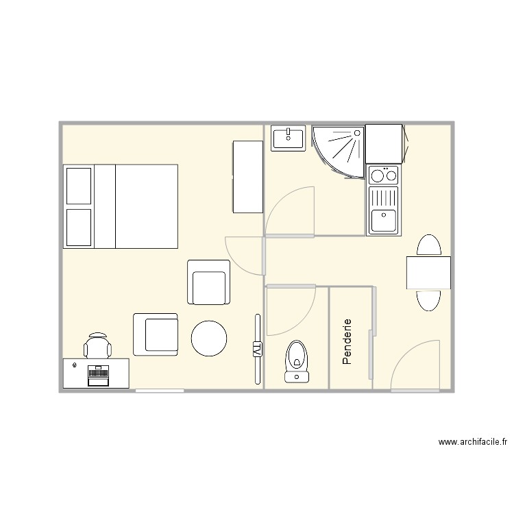 PDP CHAVROCHE. Plan de 0 pièce et 0 m2