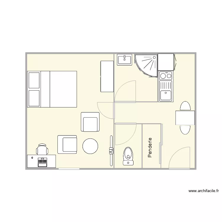 PDP CHAVROCHE. Plan de 