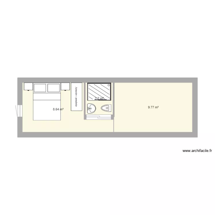 bungalow jeffy. Plan de 