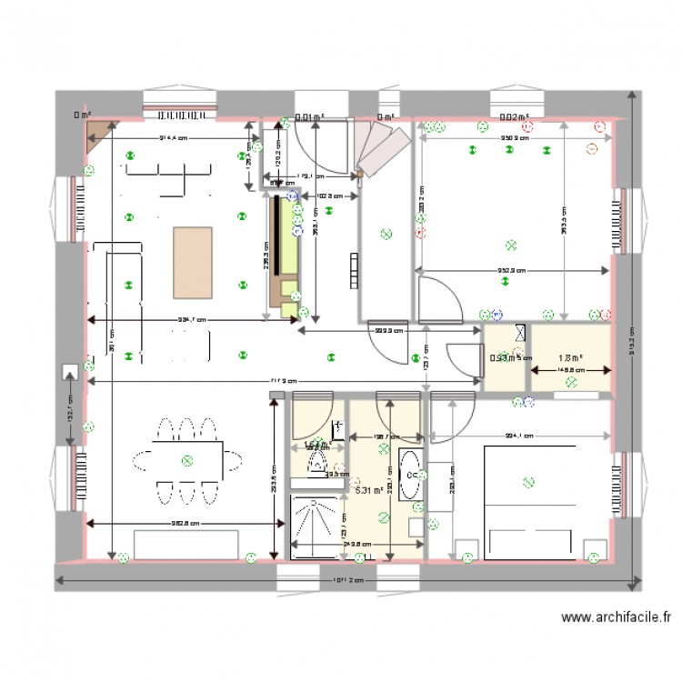 Plan du RdeCh. Plan de 0 pièce et 0 m2