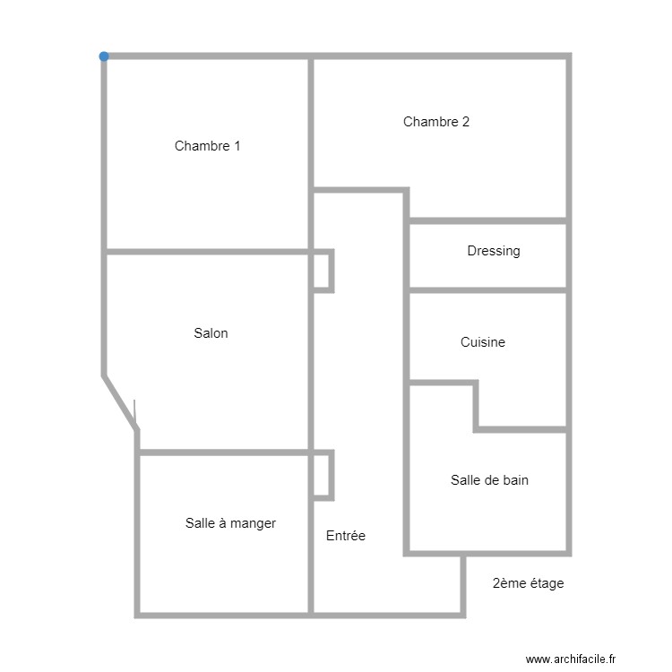 av arcges char. Plan de 0 pièce et 0 m2