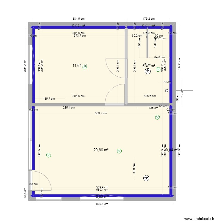 Plan PM 16 validé. Plan de 0 pièce et 0 m2
