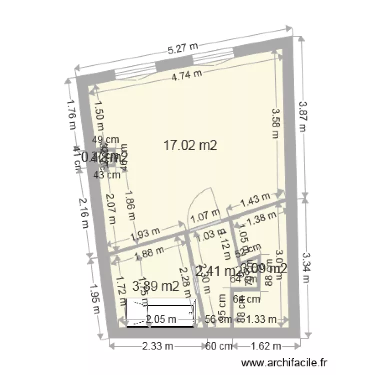 COUJONDE PREMIER. Plan de COUJONDE PREMIER. Plan de