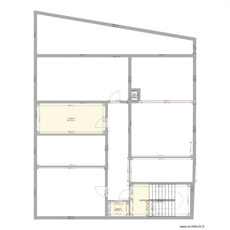 1 ETAGE NEVIO SALCICCIA ROSE. Plan de 0 pièce et 0 m2