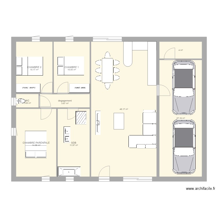 maison manon. Plan de 0 pièce et 0 m2