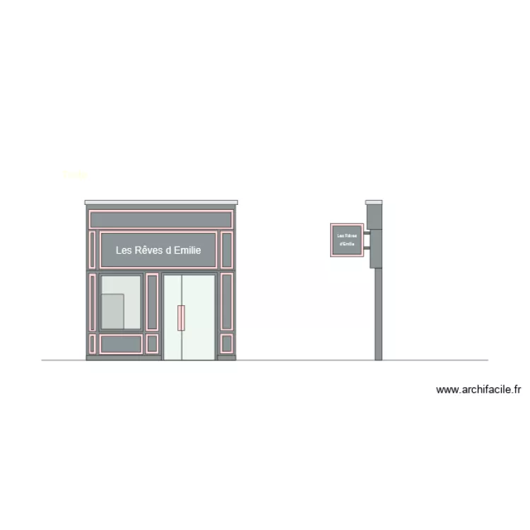 LES REVES D EMILIE GADGETERIE. Plan de 