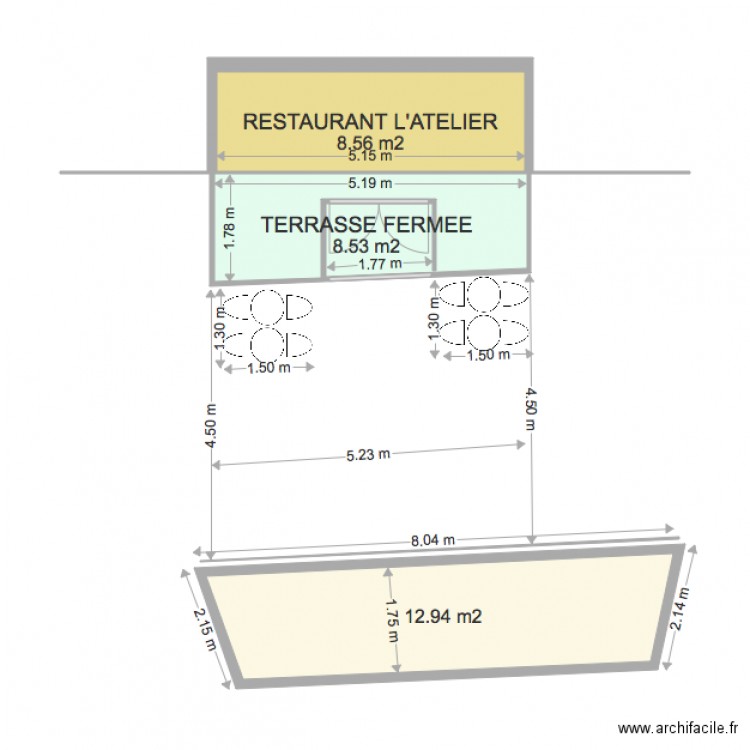 ATELIER. Plan de 0 pièce et 0 m2