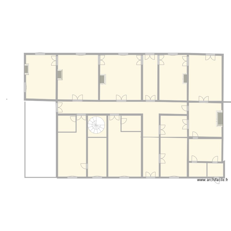 Ref 1971. Plan de 0 pièce et 0 m2