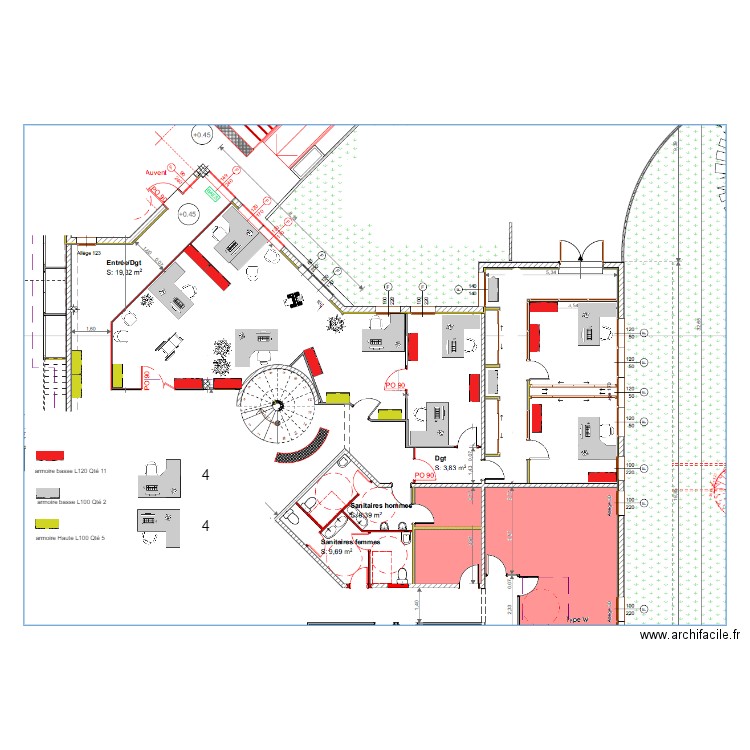 Auxerre2. Plan de 0 pièce et 0 m2