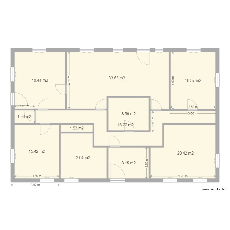 Baerenthal RDC Projet 3. Plan de 0 pièce et 0 m2
