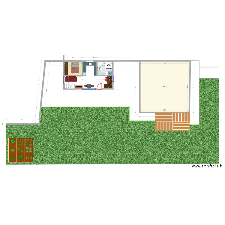 plano 1 Sonia. Plan de 0 pièce et 0 m2