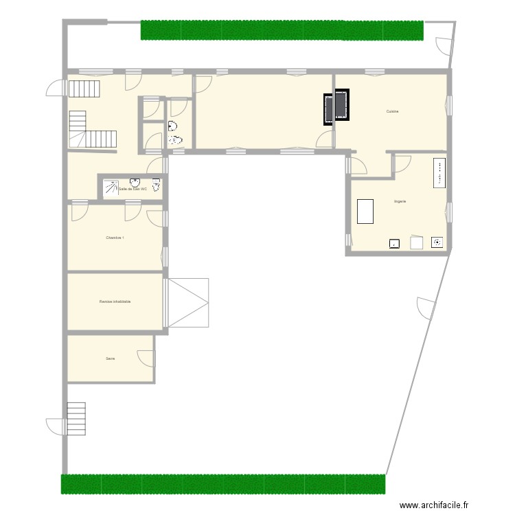 Lodge RDC Version Juillet 2021. Plan de 0 pièce et 0 m2