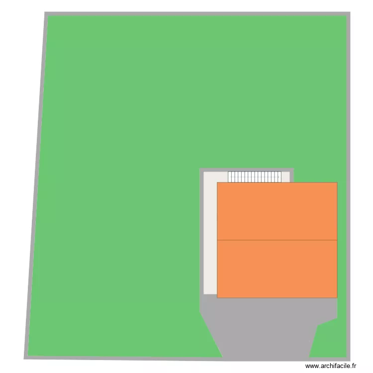 Plan Rez avec extérieur. Plan de Plan Rez avec extérieur. Plan de