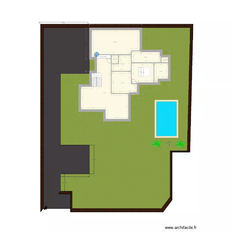 Maison KOZIKAZA 2. Plan de 