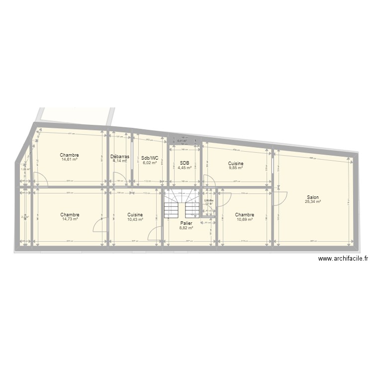 MAZUEL. Plan de 0 pièce et 0 m2
