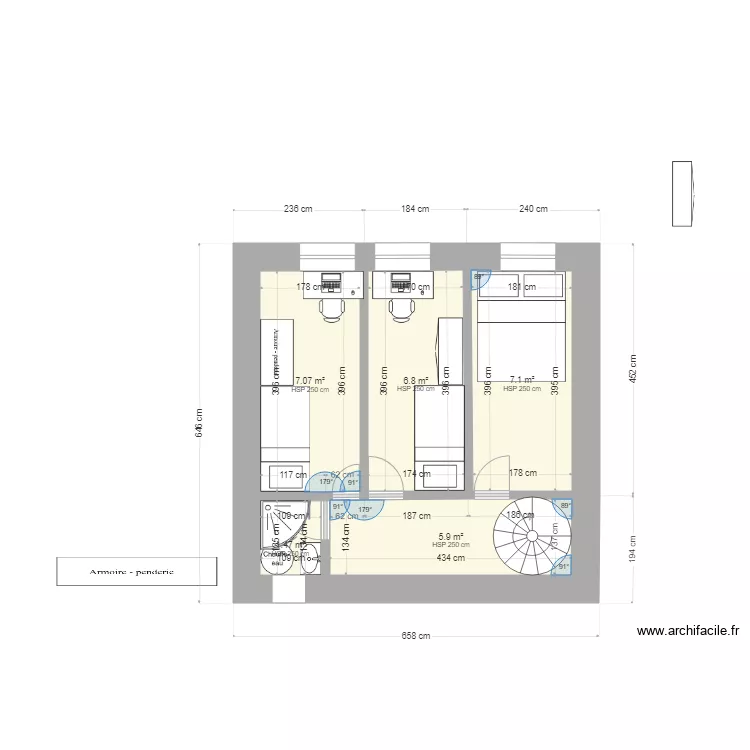 premieretage. Plan de 