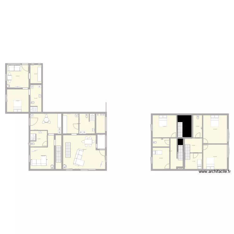 Place 3 Maison 1. Plan de 