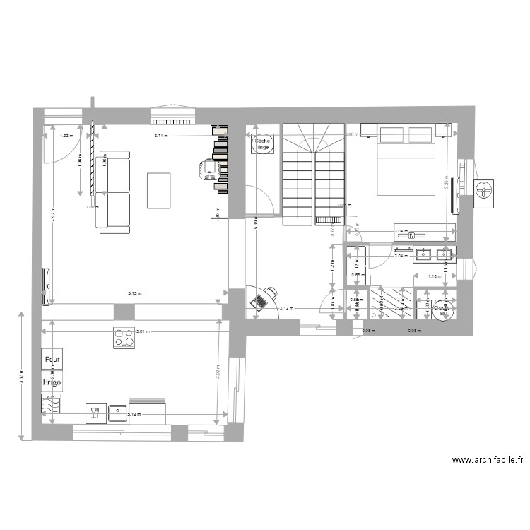 maison 13 02. Plan de 0 pièce et 0 m2