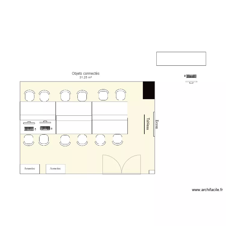 Salle info 1. Plan de 