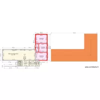maison actuelle et agrandissement