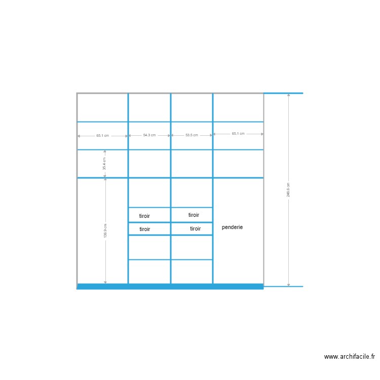 luzardy. Plan de 24 pièces et 6 m2